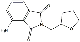 4-amino-2-(oxolan-2-ylmethyl)-2,3-dihydro-1H-isoindole-1,3-dione Structure