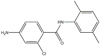 4-amino-2-chloro-N-(2,5-dimethylphenyl)benzamide Structure