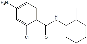 4-amino-2-chloro-N-(2-methylcyclohexyl)benzamide Structure