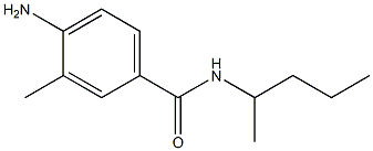 4-amino-3-methyl-N-(pentan-2-yl)benzamide Structure