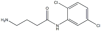 4-amino-N-(2,5-dichlorophenyl)butanamide 구조식 이미지