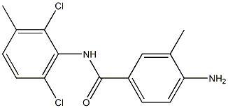 4-amino-N-(2,6-dichloro-3-methylphenyl)-3-methylbenzamide Structure