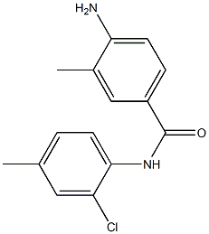 4-amino-N-(2-chloro-4-methylphenyl)-3-methylbenzamide 구조식 이미지