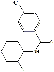 4-amino-N-(2-methylcyclohexyl)benzamide 구조식 이미지