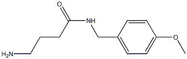 4-amino-N-(4-methoxybenzyl)butanamide Structure