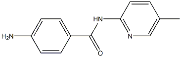 4-amino-N-(5-methylpyridin-2-yl)benzamide 구조식 이미지