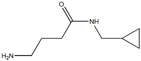 4-amino-N-(cyclopropylmethyl)butanamide 구조식 이미지