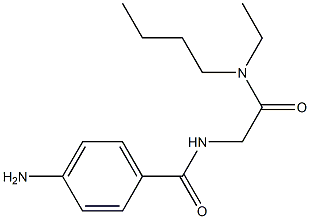 4-amino-N-{2-[butyl(ethyl)amino]-2-oxoethyl}benzamide Structure