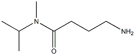 4-amino-N-isopropyl-N-methylbutanamide Structure