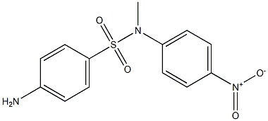 4-amino-N-methyl-N-(4-nitrophenyl)benzene-1-sulfonamide 구조식 이미지