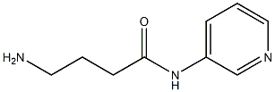 4-amino-N-pyridin-3-ylbutanamide Structure