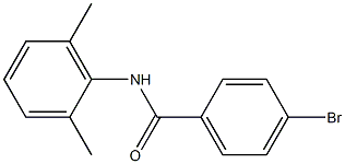 4-bromo-N-(2,6-dimethylphenyl)benzamide Structure