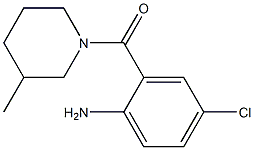 4-chloro-2-[(3-methylpiperidin-1-yl)carbonyl]aniline Structure