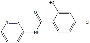 4-chloro-2-hydroxy-N-(pyridin-3-yl)benzamide Structure