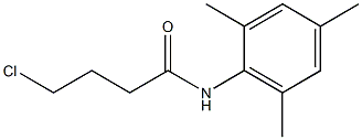 4-chloro-N-(2,4,6-trimethylphenyl)butanamide 구조식 이미지