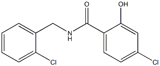 4-chloro-N-[(2-chlorophenyl)methyl]-2-hydroxybenzamide Structure