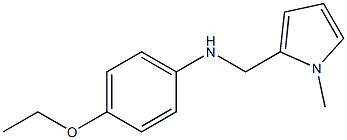 4-ethoxy-N-[(1-methyl-1H-pyrrol-2-yl)methyl]aniline 구조식 이미지