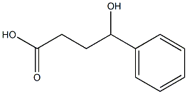4-hydroxy-4-phenylbutanoic acid 구조식 이미지