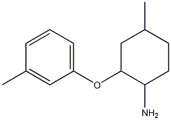 4-methyl-2-(3-methylphenoxy)cyclohexanamine Structure