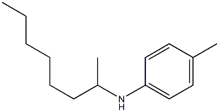 4-methyl-N-(octan-2-yl)aniline Structure