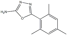 5-(2,4,6-trimethylphenyl)-1,3,4-oxadiazol-2-amine Structure