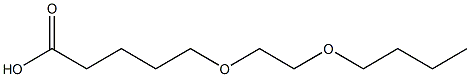 5-(2-butoxyethoxy)pentanoic acid Structure