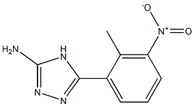 5-(2-methyl-3-nitrophenyl)-4H-1,2,4-triazol-3-amine Structure