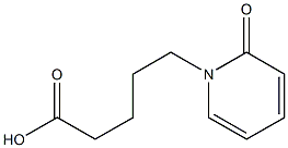 5-(2-oxo-1,2-dihydropyridin-1-yl)pentanoic acid 구조식 이미지