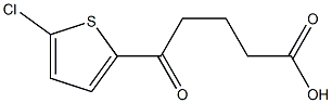 5-(5-chlorothiophen-2-yl)-5-oxopentanoic acid Structure