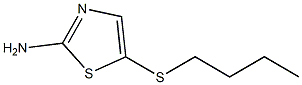 5-(butylthio)-1,3-thiazol-2-amine Structure