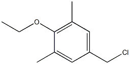 5-(chloromethyl)-2-ethoxy-1,3-dimethylbenzene Structure