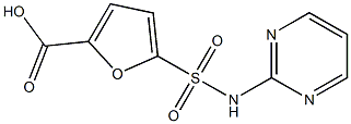 5-(pyrimidin-2-ylsulfamoyl)furan-2-carboxylic acid Structure