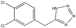 5-[(3,4-dichlorophenyl)methyl]-1H-1,2,3,4-tetrazole 구조식 이미지