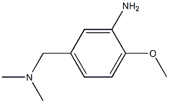 5-[(dimethylamino)methyl]-2-methoxyaniline Structure