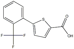 5-[2-(trifluoromethyl)phenyl]thiophene-2-carboxylic acid Structure