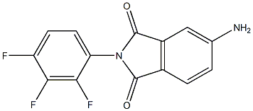 5-amino-2-(2,3,4-trifluorophenyl)-2,3-dihydro-1H-isoindole-1,3-dione Structure