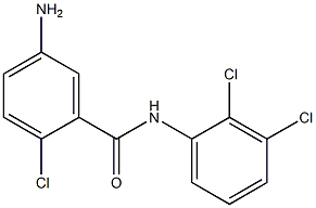 5-amino-2-chloro-N-(2,3-dichlorophenyl)benzamide 구조식 이미지
