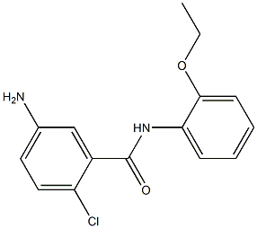 5-amino-2-chloro-N-(2-ethoxyphenyl)benzamide 구조식 이미지