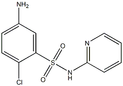 5-amino-2-chloro-N-(pyridin-2-yl)benzene-1-sulfonamide 구조식 이미지