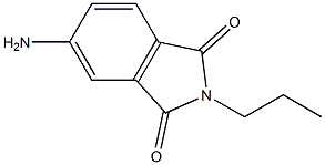 5-amino-2-propyl-2,3-dihydro-1H-isoindole-1,3-dione 구조식 이미지