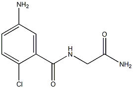5-amino-N-(2-amino-2-oxoethyl)-2-chlorobenzamide 구조식 이미지