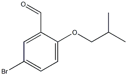 5-bromo-2-(2-methylpropoxy)benzaldehyde 구조식 이미지