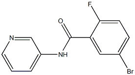 5-bromo-2-fluoro-N-pyridin-3-ylbenzamide 구조식 이미지