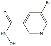 5-bromo-N-hydroxypyridine-3-carboxamide 구조식 이미지