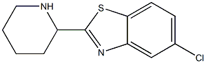 5-chloro-2-(piperidin-2-yl)-1,3-benzothiazole Structure