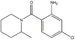 5-chloro-2-[(2-methylpiperidin-1-yl)carbonyl]aniline Structure