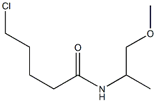 5-chloro-N-(1-methoxypropan-2-yl)pentanamide 구조식 이미지