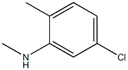 5-chloro-N,2-dimethylaniline Structure