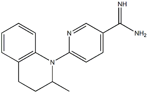 6-(2-methyl-3,4-dihydroquinolin-1(2H)-yl)pyridine-3-carboximidamide Structure