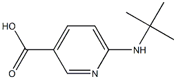 6-(tert-butylamino)pyridine-3-carboxylic acid Structure